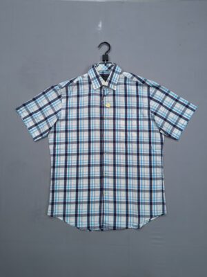 হাফ হাতা শার্ট - Half sleeves Casual Summer Summer Box Check Shirt